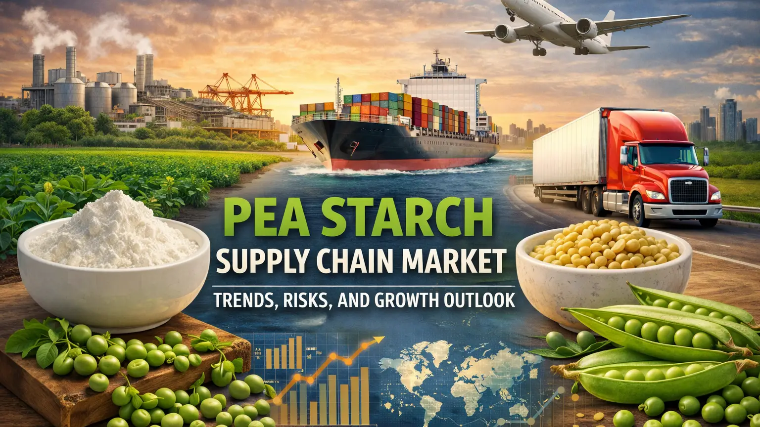 Pea Starch Market : Trends, Risks, and Growth Outlook