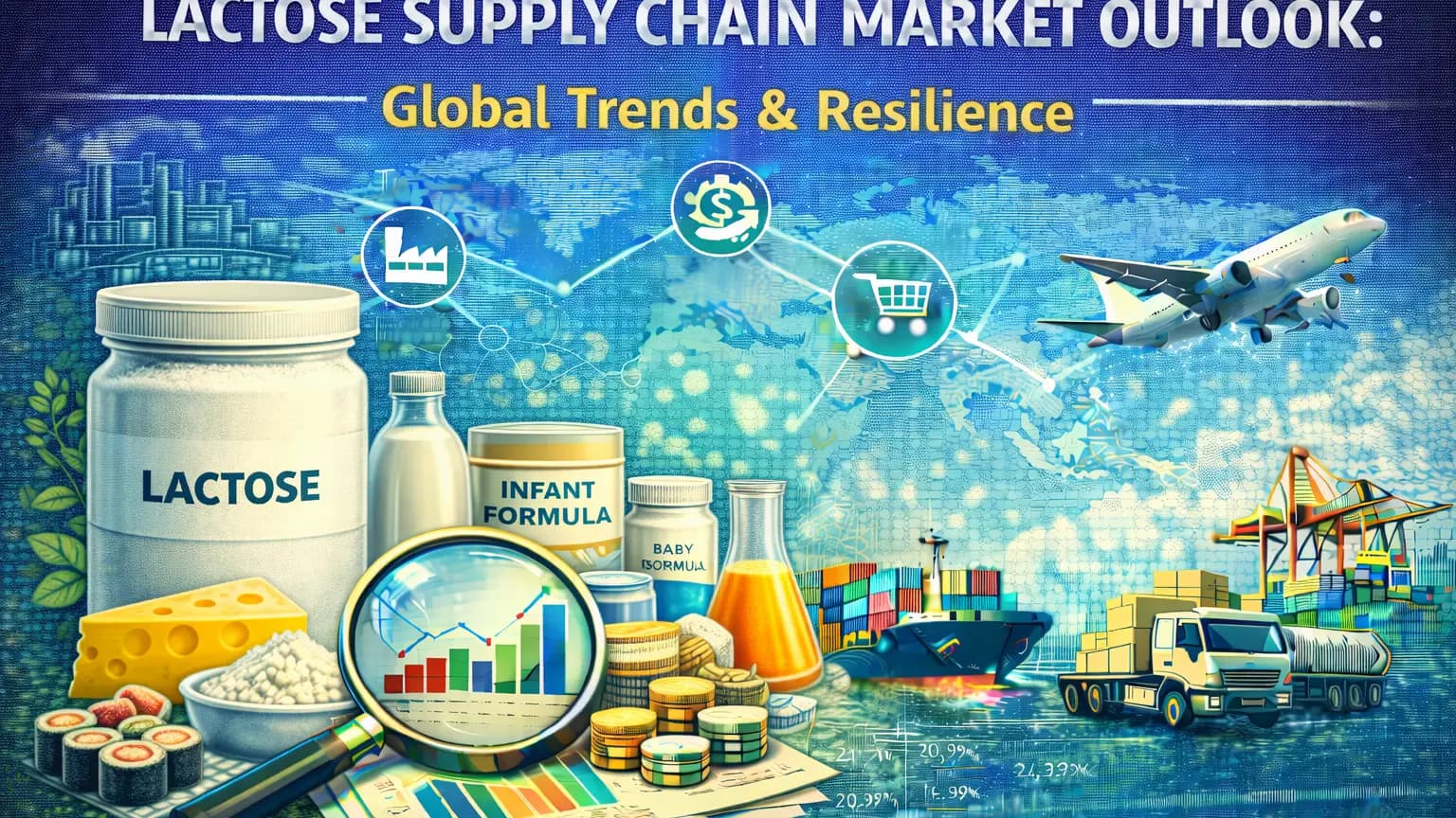 Triển vọng thị trường chuỗi cung ứng Lactose 2026 Xu hướng & khả năng phục hồi toàn cầu