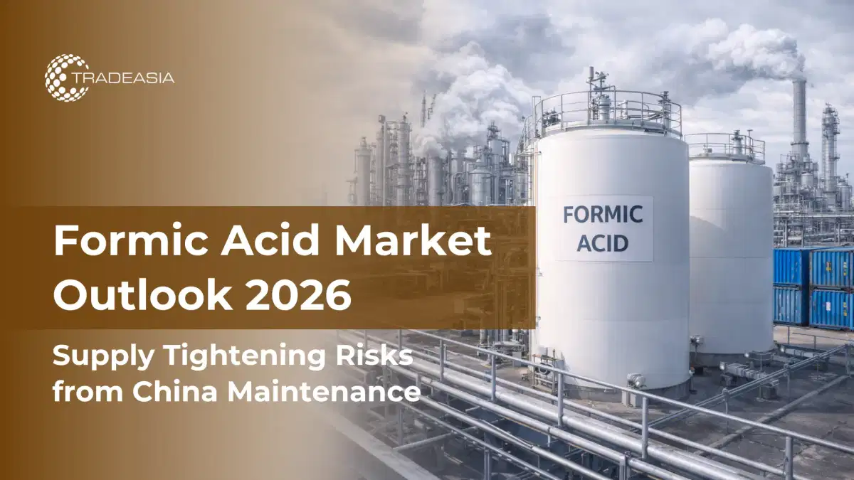 Triển vọng thị trường axit Formic 2026: Bảo trì cơ sở Liêu Thành làm tăng rủi ro thắt chặt nguồn cung