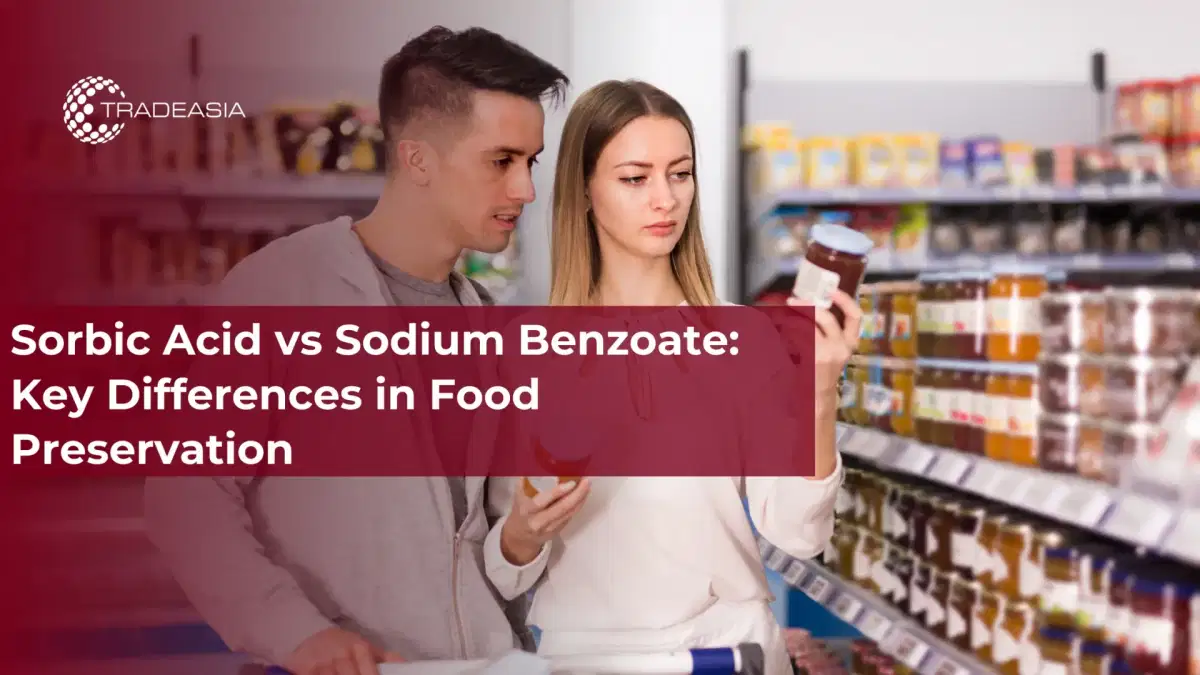 Axit Sorbic vs Natri Benzoate: Sự khác biệt chính trong bảo quản thực phẩm