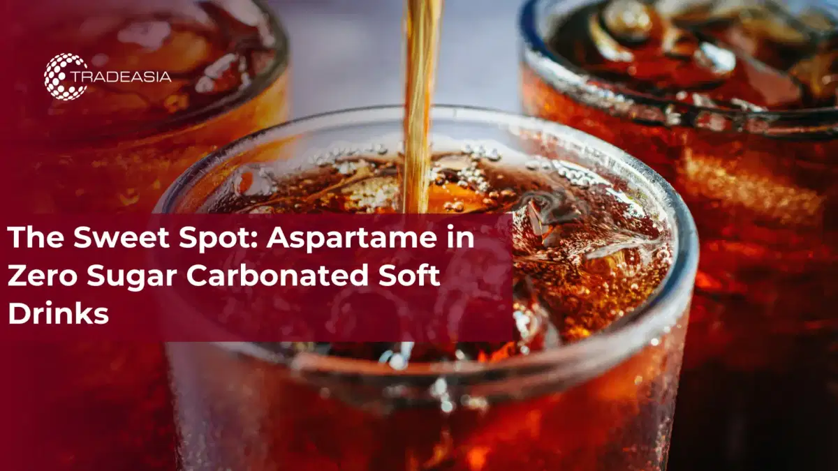 Điểm ngọt ngào: Aspartame trong nước ngọt có ga không đường