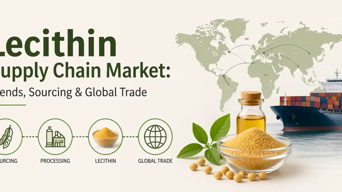 Thị trường chuỗi cung ứng Lecithin: Xu hướng, Tìm nguồn cung ứng & Thương mại Toàn cầu