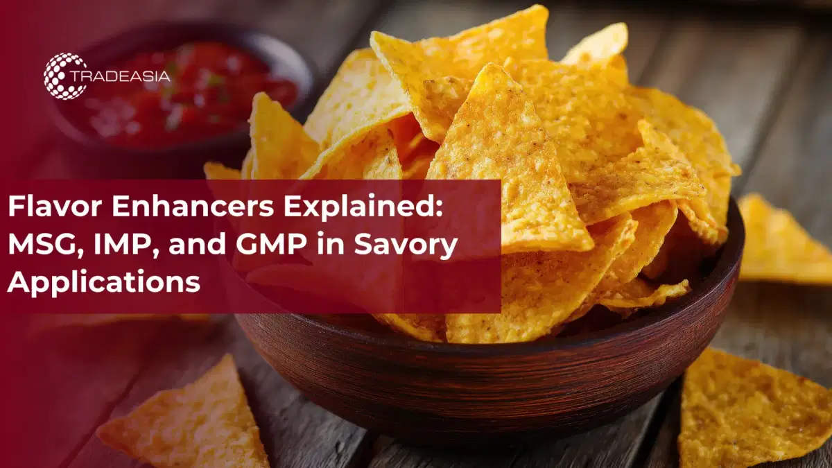 Giải thích về chất tăng cường hương vị: MSG, IMP và GMP trong các ứng dụng mặn